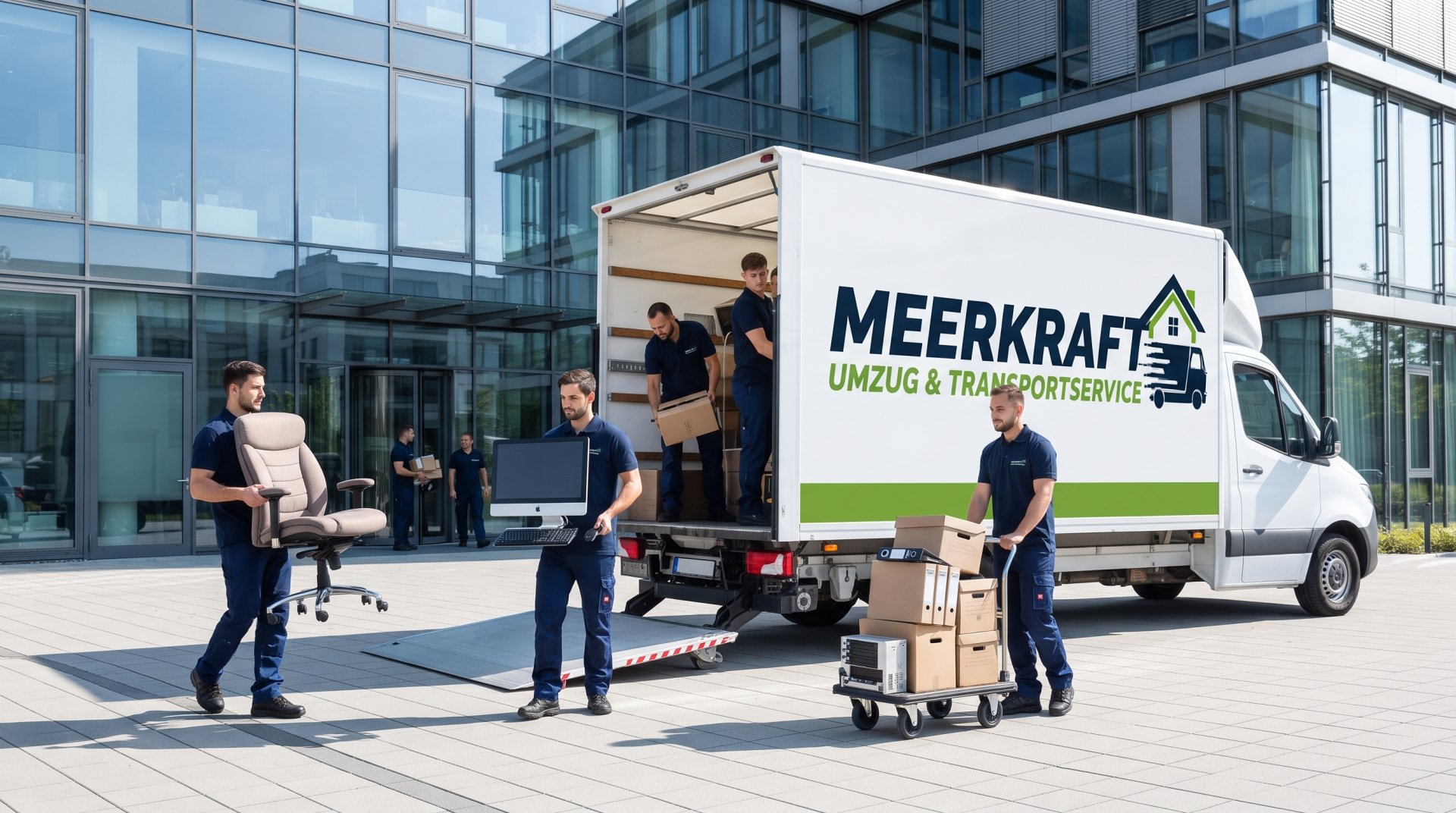 Gewerbeumzug in Giengen – professioneller Umzugsservice von MeerKraft Umzug & Transportservice